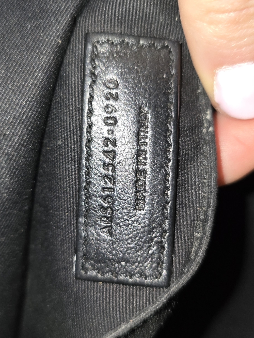 Saint Laurent Black Leather Crossbody with Tassel and Silver YSL Logo - Picture 2 of 3